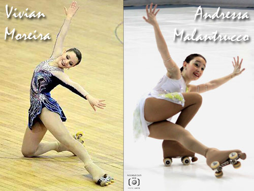Vivian Moreira & Andressa Malantrucco - Brasil - Medalhistas Internacionais