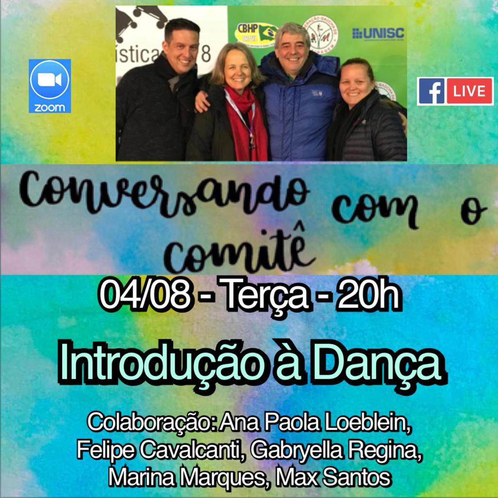 Conversando com o Comitê - Patinação Artística - CBHP - LIve - Introdução à Dança