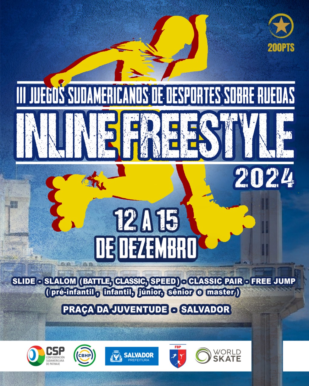 III Juegos Sudamericanos de Esportes Sobre Ruedas - Patinaje Inline Freestyle 2024